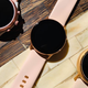 De izquierda a derecha: el Fossil Sport, el Samsung Galaxy Watch y el Misfit Vapor 2.
Foto: Victoria Song (Gizmodo)